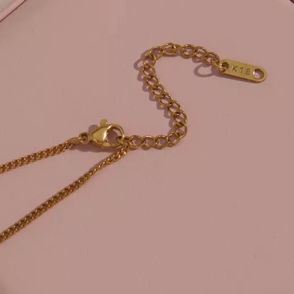 NEW MOON SUN STAR 18K GOLD NECKLACE, NICE NECKLACE, CUTE NECKLACE - Picture 7 of 7